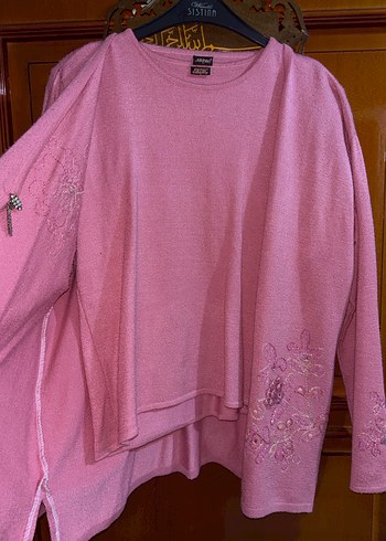 Triko hırka tişört takım - Görsel 2