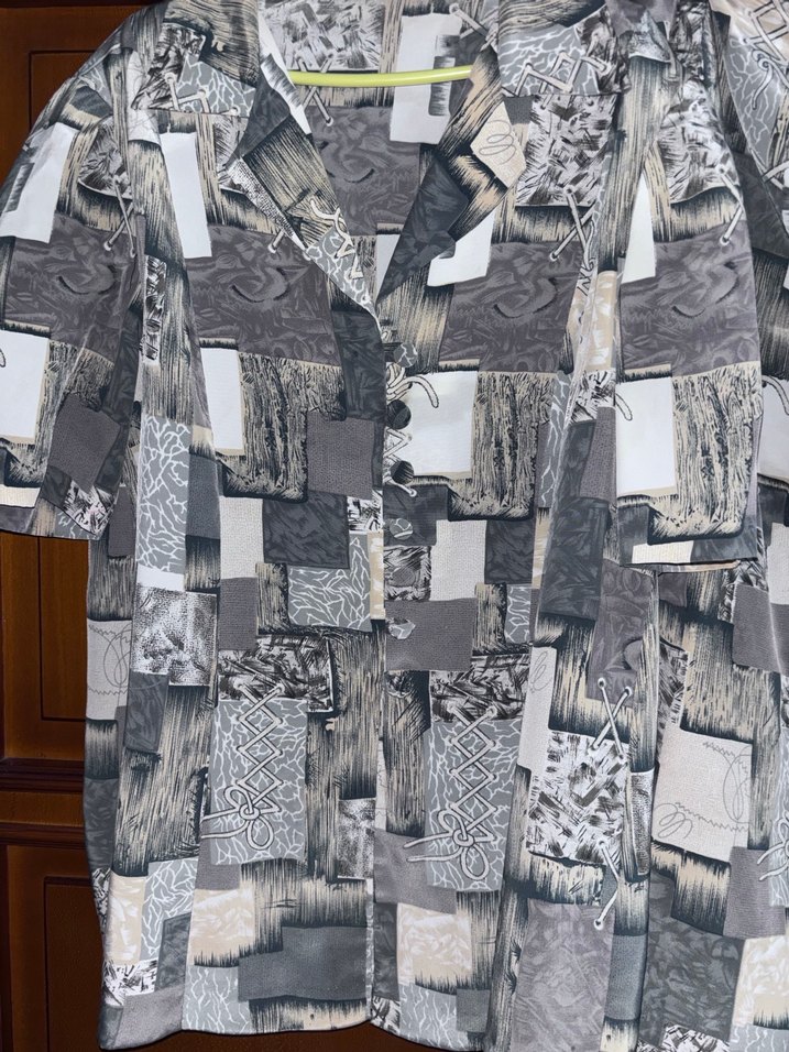 Özel dikim vintage Bohem Desenli etek gömlek takım - Görsel 2