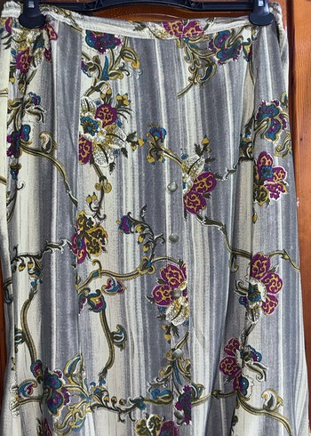 Özel dikim etek gömlek vintage takım - Görsel 4