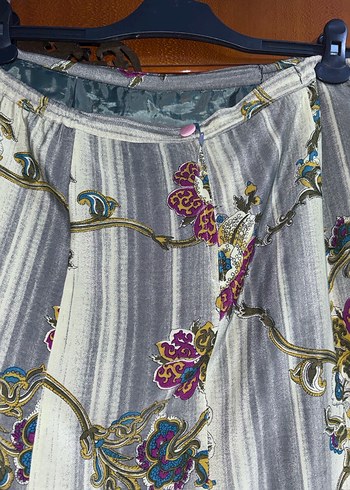 Özel dikim etek gömlek vintage takım - Görsel 8