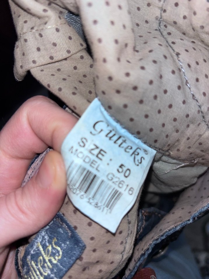 Gülteks marka 50 beden jean etek - Görsel 3