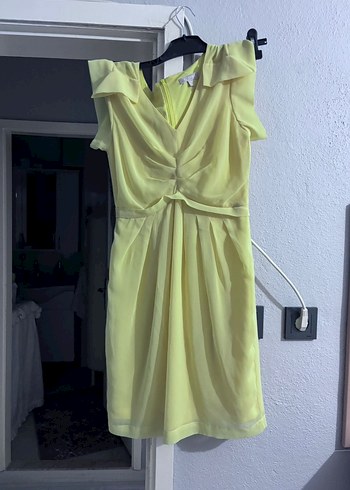 Twist şifon elbise - Görsel 2