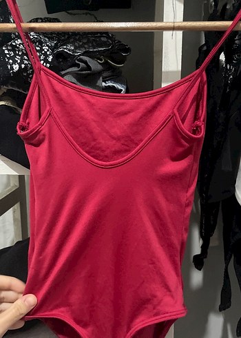 Koyu Kırmızı Askı - Görsel 2