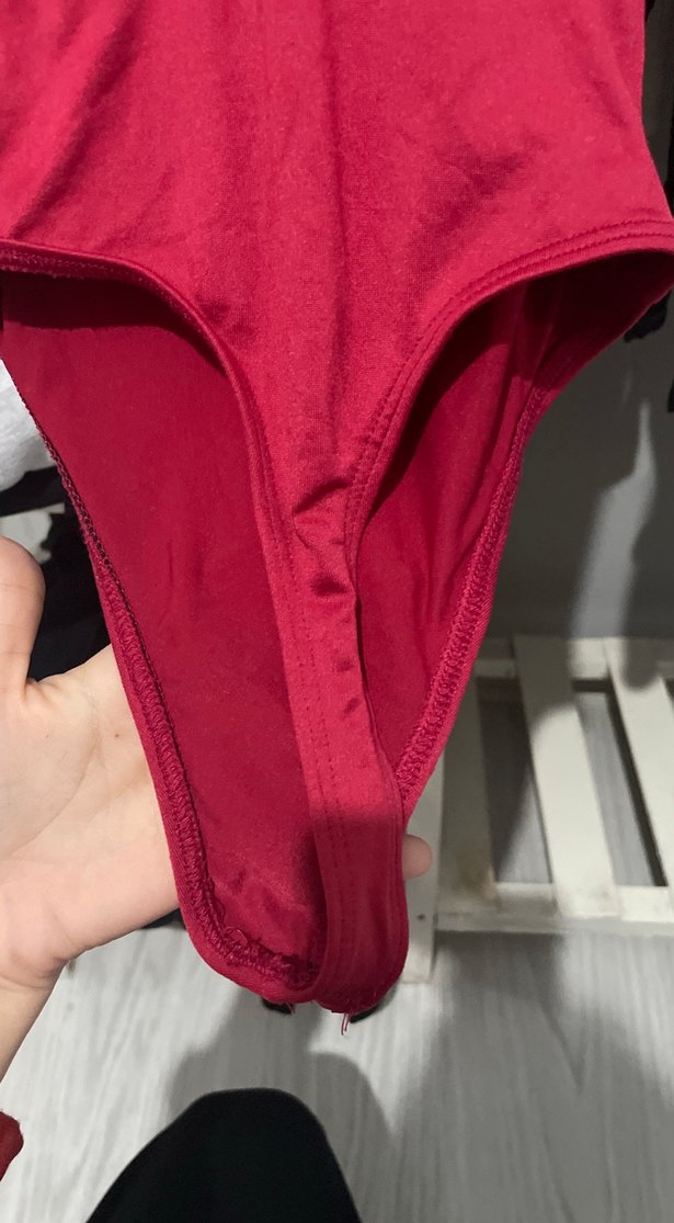 Koyu Kırmızı Askı - Görsel 3