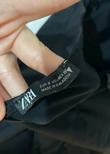 Siyah Uzun Hamile Eteği - Görsel 4