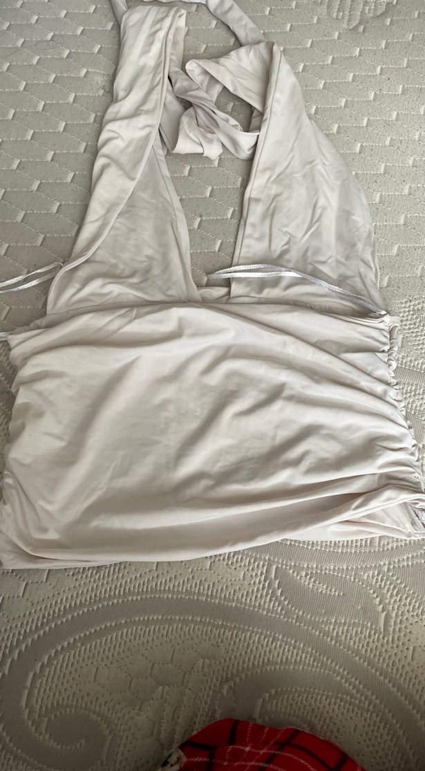 Beyaz Bohem Midi Sütyen - Görsel 2