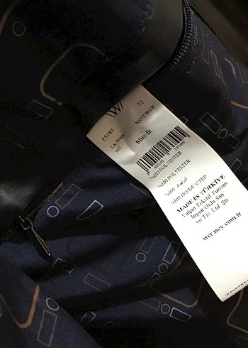 Kürk Detaylı lacivert Deri Erkek Ceket - Görsel 4