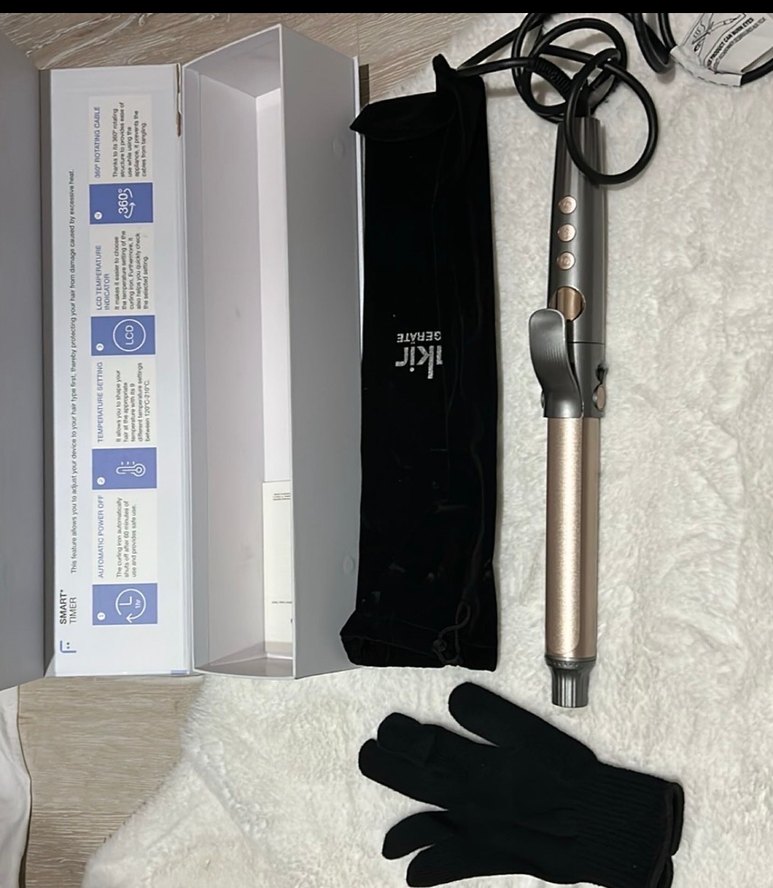 Fakir Glow Keratin Saç Maşası Gri-Bej - Görsel 2