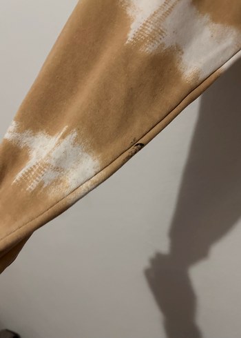 Bej Batik Desenli kız çocuk sweatshirts - Görsel 2