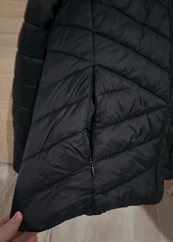 Kadın Siyah Fermuarlı Mont defacto - Görsel 2