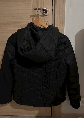 Kadın Siyah Fermuarlı Mont defacto - Görsel 5