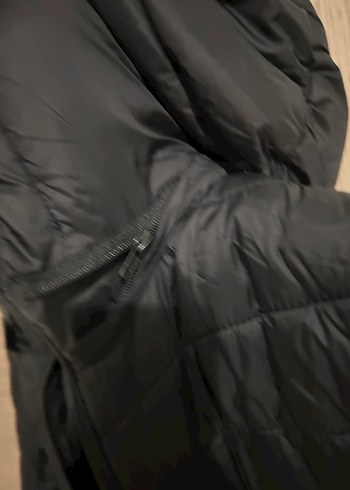 Kadın Siyah Fermuarlı Mont defacto - Görsel 4