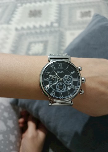 Romanson orijinal erkek saati gümüş - Görsel 3