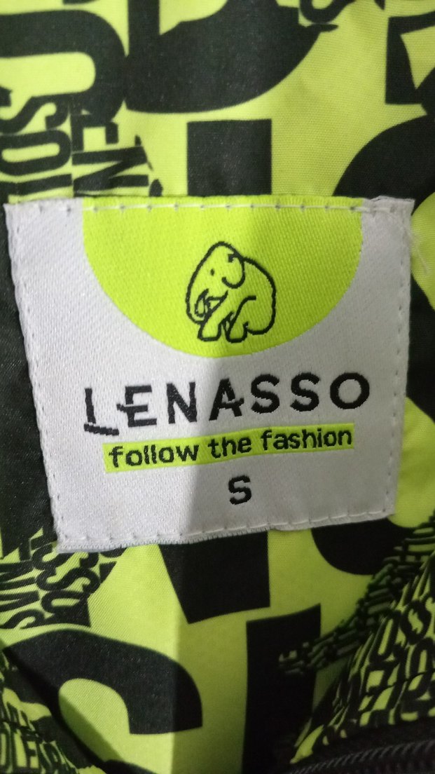 Beyaz ve Neon Sarı Kapüşonlu Erkek Yağmurluk - Görsel 3