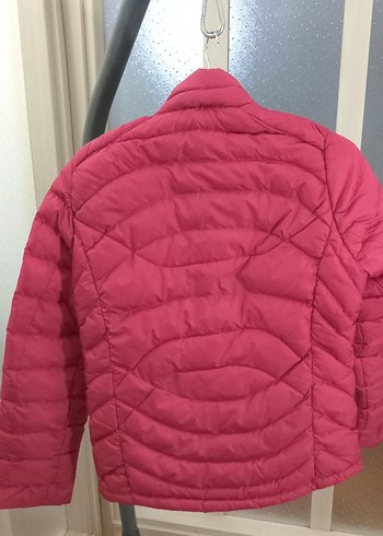 kırmızı  Fermuarlı erkek Mont - Görsel 2