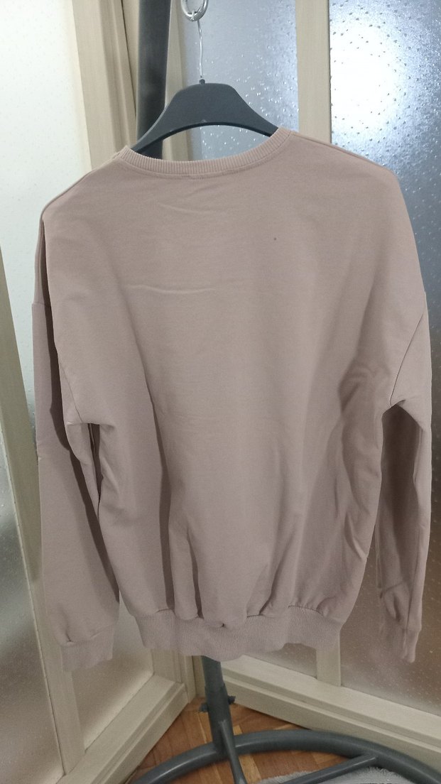 Kahverengi Baskılı erkek Sweatshirt - Görsel 2