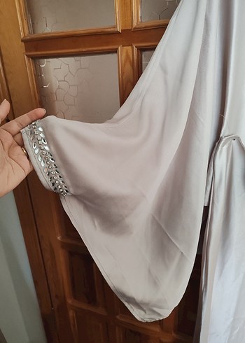 Bej Uzun Keten Bohem Takım - Görsel 2