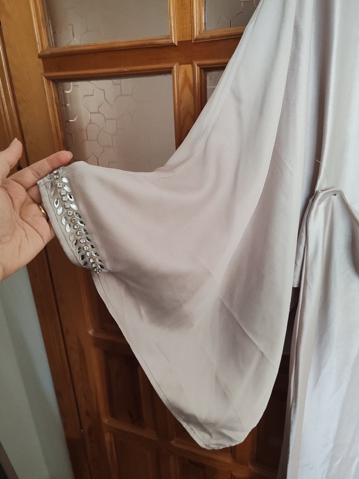 Bej Uzun Keten Bohem Takım - Görsel 2