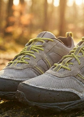 Gri Yeşil kamuflaj Erkek Outdoor Spor Ayakkabı - Görsel 2