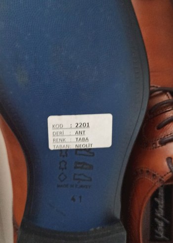 Deri Bağcıklı Kahverengi Klasik Erkek Ayakkabısı - Görsel 4