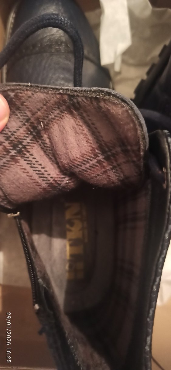 Erkek Deri Lacivert Fermuarlı ve Bağcıklı Bot - Görsel 5