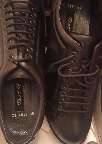 Siyah Deri Erkek Günlük Ayakkabı - Görsel 2