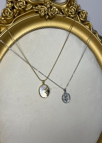 Modern Klasik Parisli Zincir Detaylı Kadın Kolye - Görsel 3