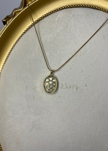 Modern Klasik Parisli Zincir Detaylı Kadın Kolye - Görsel 4