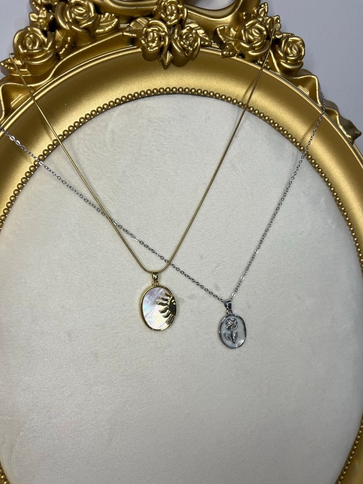 Modern Klasik Parisli Zincir Detaylı Kadın Kolye - Görsel 3