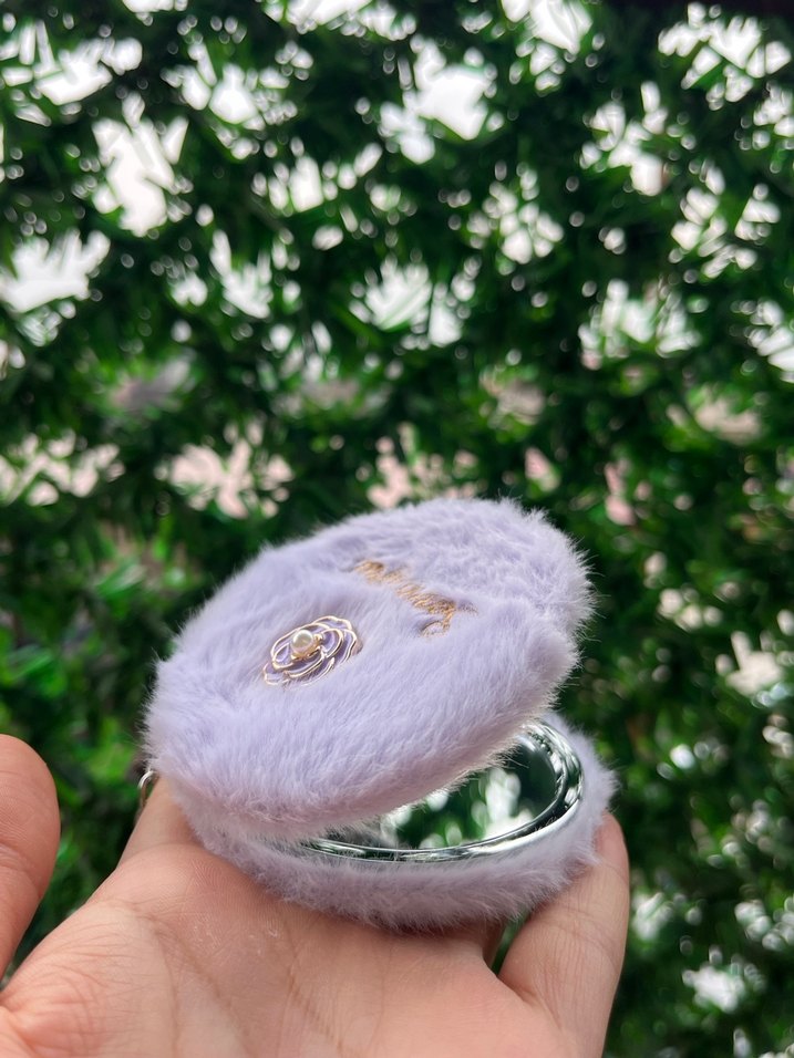 Pembe Kürklü Bohem Anahtarlık - Görsel 2