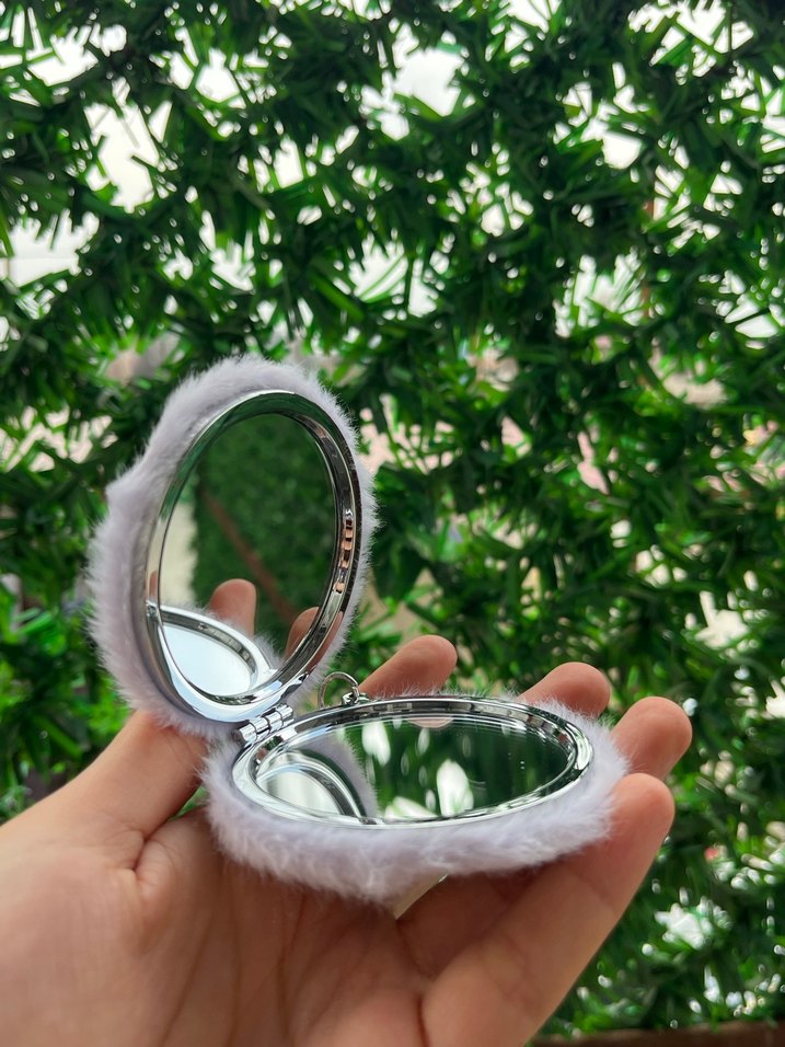 Pembe Kürklü Bohem Anahtarlık - Görsel 3