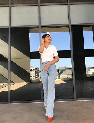 Zara İspanyol Paça Jean