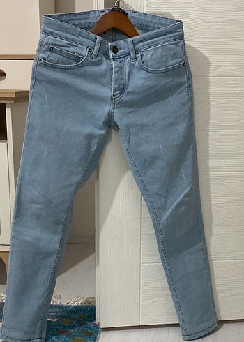 Erkek Defne Mavisi 29 Beden Pantolon - Görsel 3