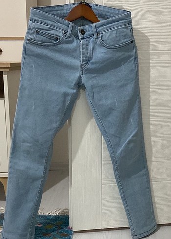 Erkek Defne Mavisi 29 Beden Pantolon - Görsel 2