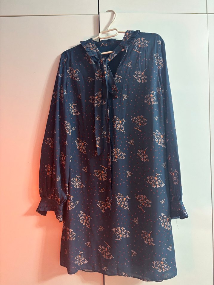 Uzun kollu elbise - Görsel 2