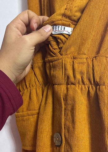 Süet Askılı Tulum - Görsel 2