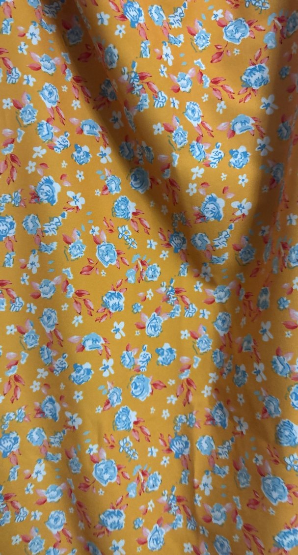 Sarı Çiçekli Bohem Midi Elbise - Görsel 3