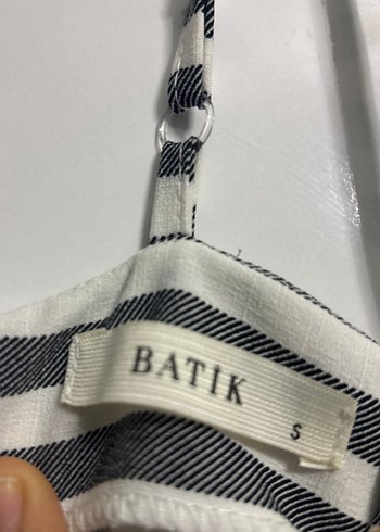 Gri Çizgili Uzun Kadın Tulum - Görsel 3