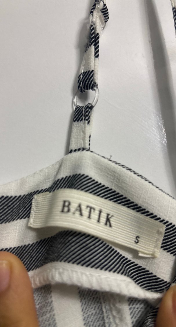 Gri Çizgili Uzun Kadın Tulum - Görsel 3