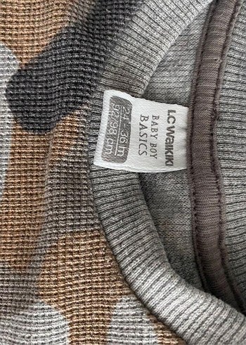 Erkek Çocuk Kamuflaj Desenli Sweatshirt - Görsel 3