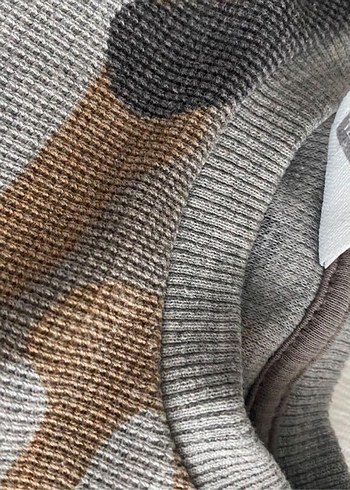 Erkek Çocuk Kamuflaj Desenli Sweatshirt - Görsel 5