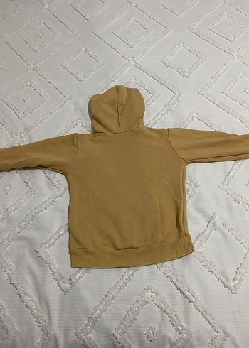 Kapüşonlu Kahverengi Erkek Çocuk Sweatshirt - Görsel 4