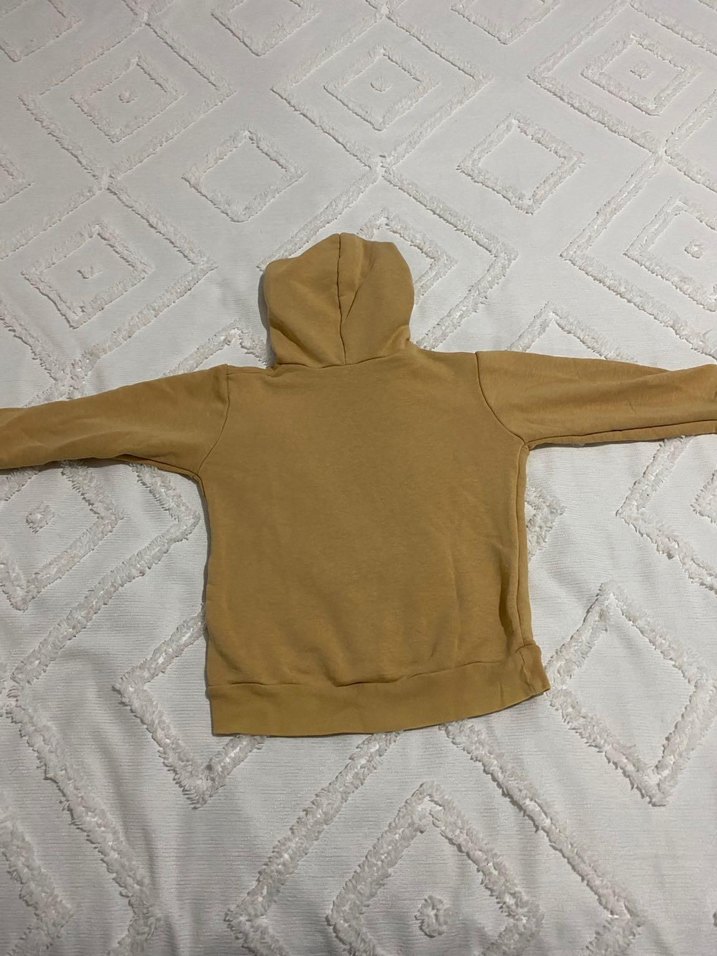 Kapüşonlu Kahverengi Erkek Çocuk Sweatshirt - Görsel 4