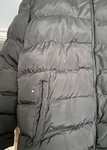 Fermuarlı Siyah erkek Kışlık Ceket - Görsel 3