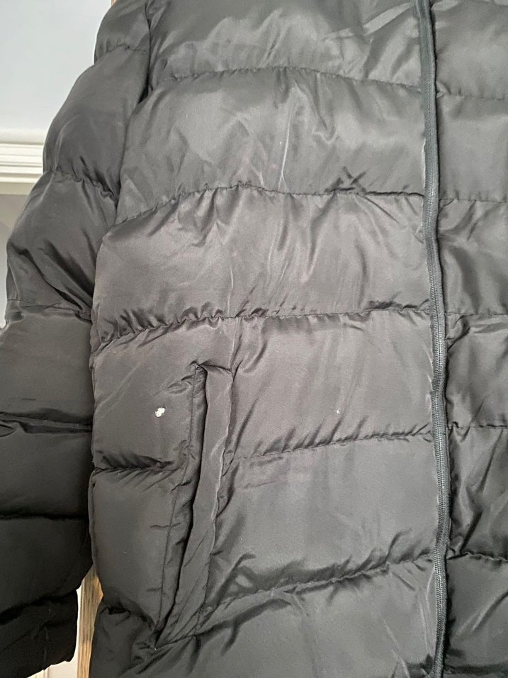 Fermuarlı Siyah erkek Kışlık Ceket - Görsel 3