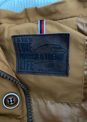 Düğmeli Kahverengi Yelek, Yüksek Yaka, Normal Boy - Görsel 6