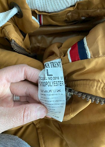 Düğmeli Kahverengi Yelek, Yüksek Yaka, Normal Boy - Görsel 5