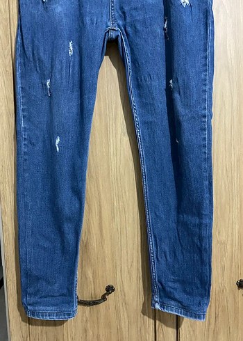 erkek Mavi  kot pantolon - Görsel 3