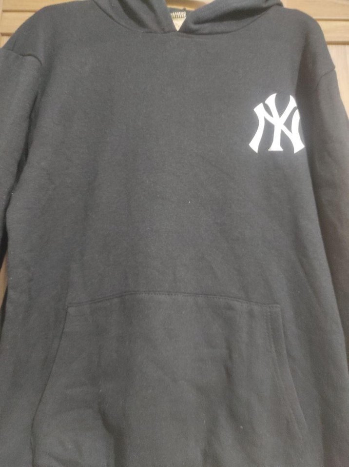 Siyah Baskılı Erkek Sweatshirt - Görsel 2