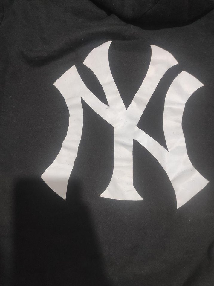 Siyah Baskılı Erkek Sweatshirt - Görsel 4